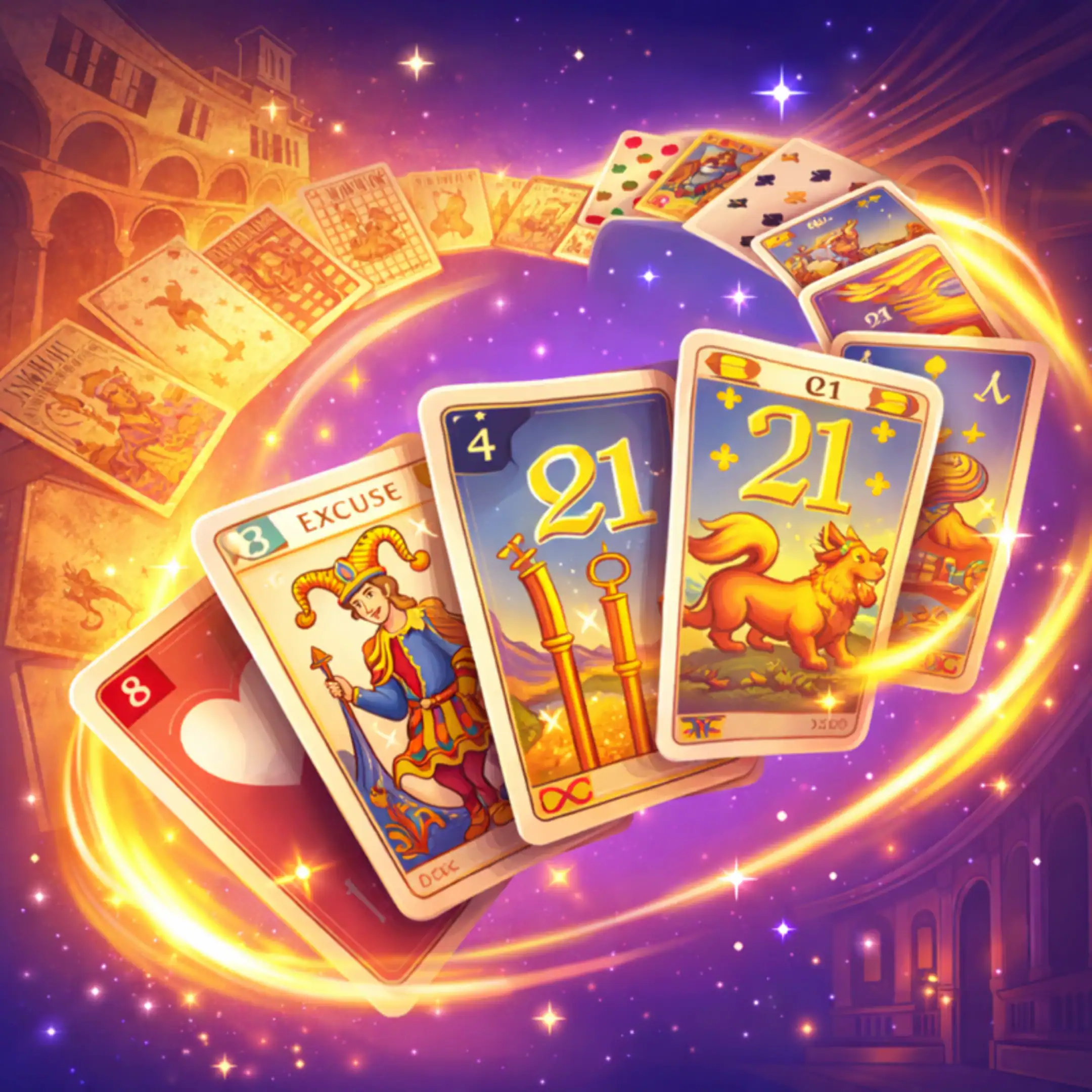 histoire jeu de tarot