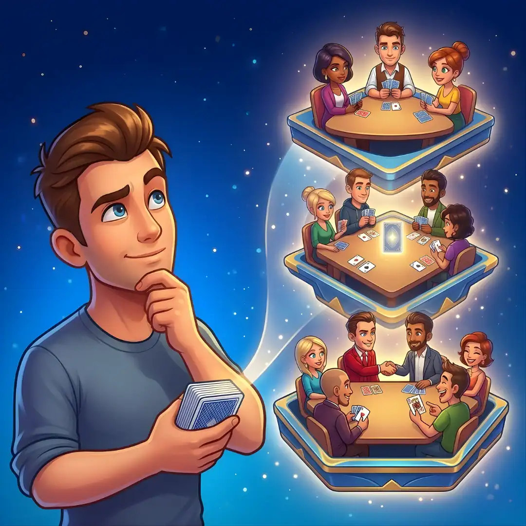 Tarot à 3, 4 ou 5 joueurs : par quelle variante commencer quand on débute ?