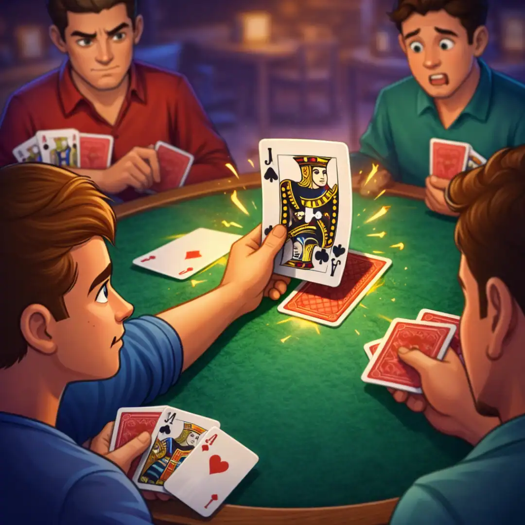 À quel moment a-t-on le droit de couper à l'atout à la Belote ?