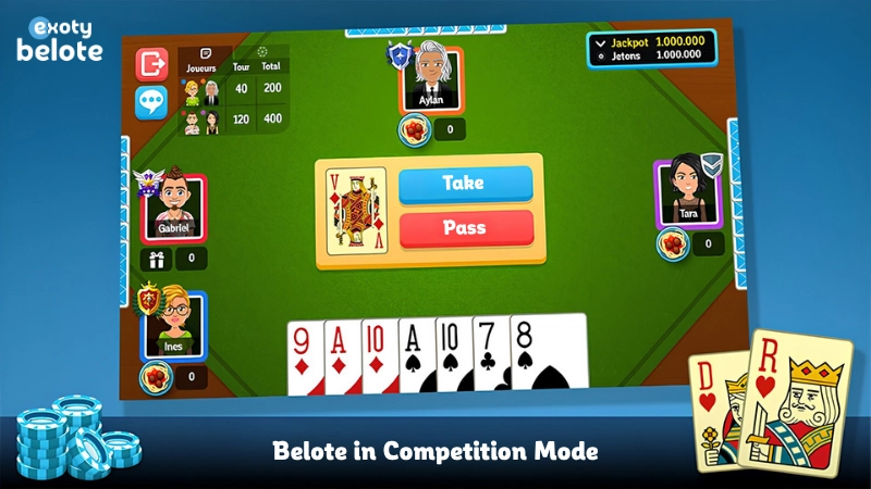 In competition mode!