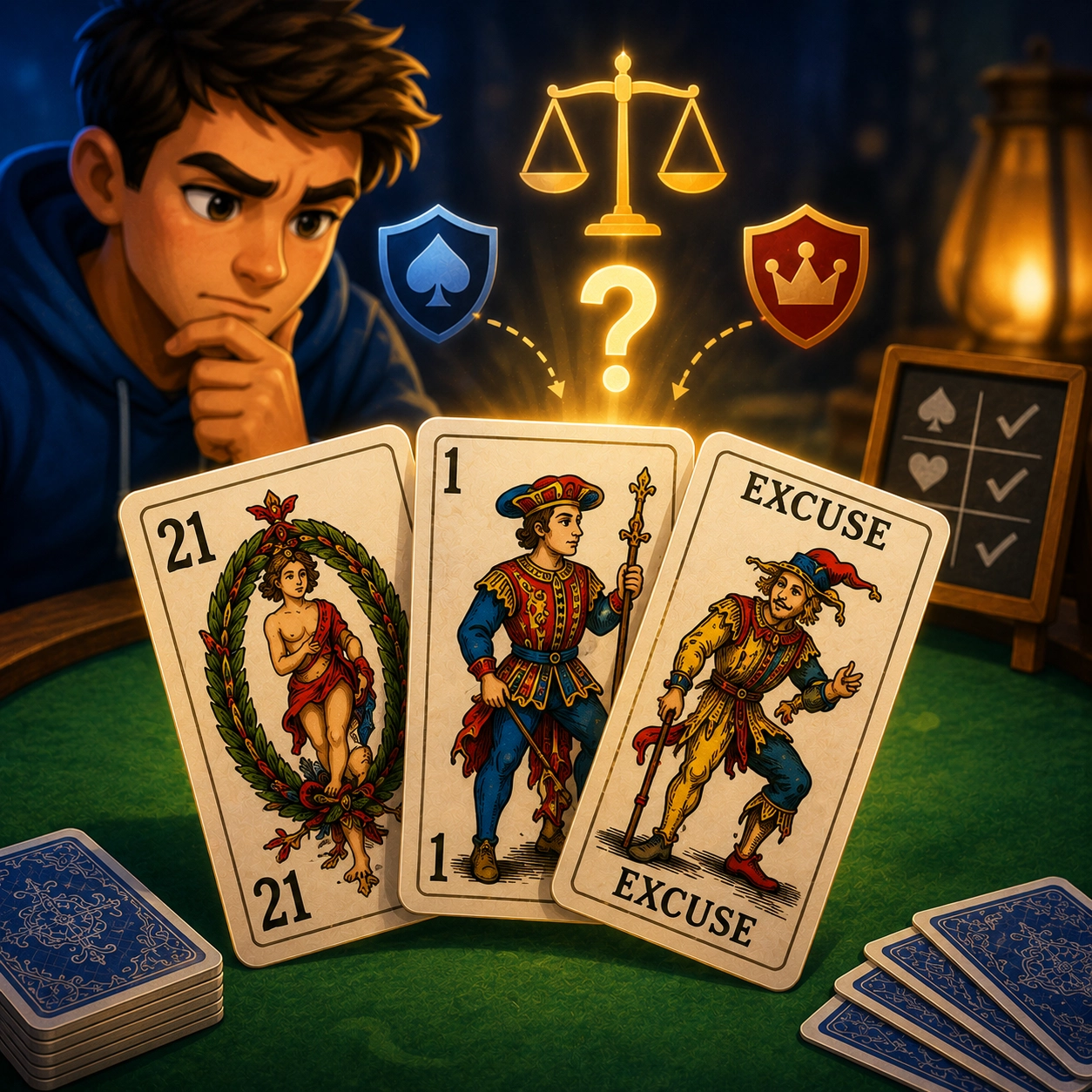 garde au tarot