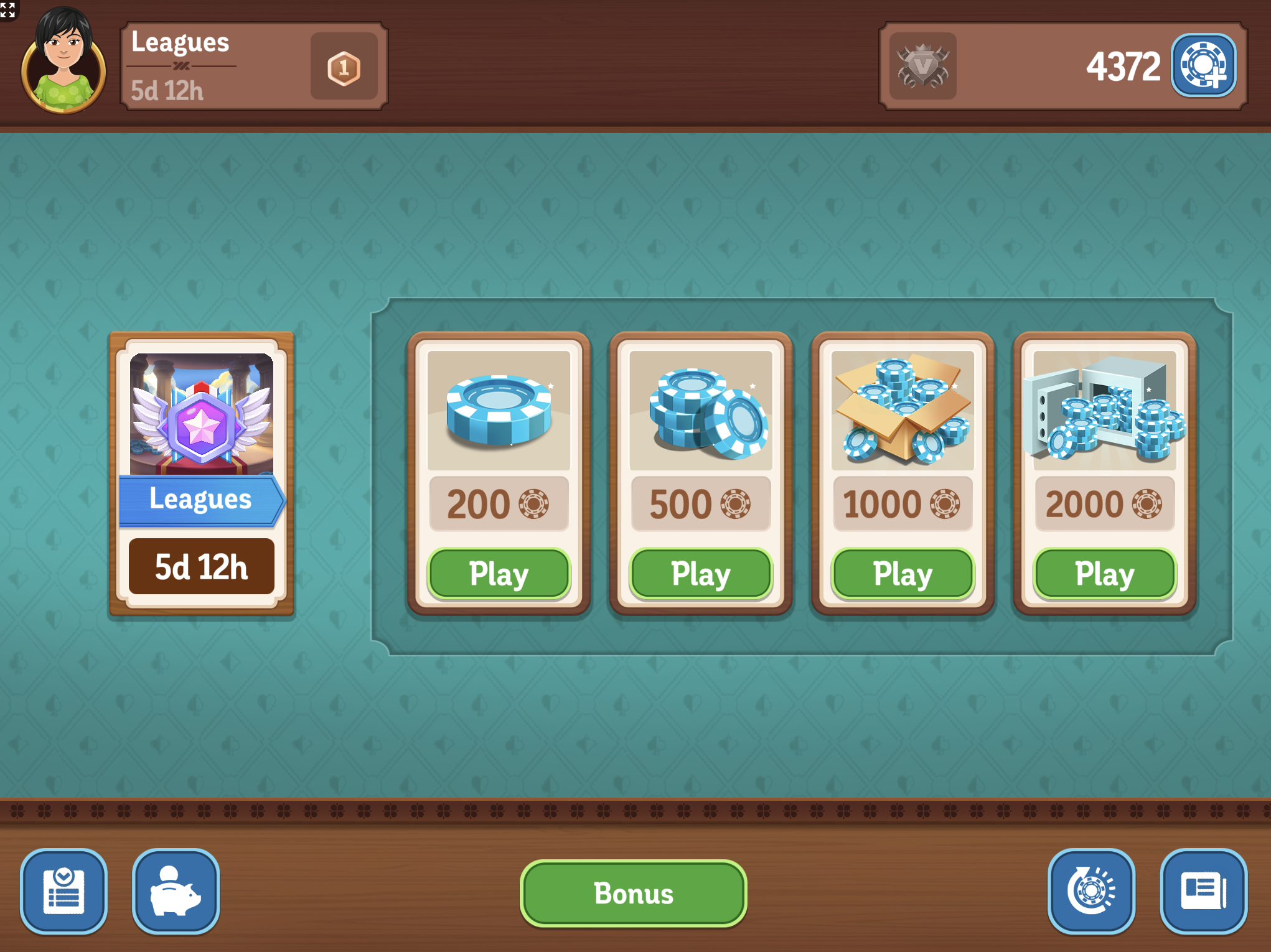 les tables de scopa
