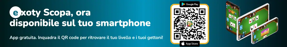 Exoty Scopa ora disponibile sul tuo smartphone